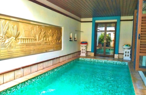 Taman Tanjung Villa | Port Dickson Beach Water Villa Pool