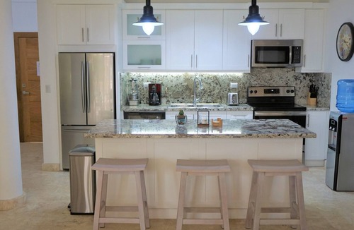 El Batey Apartment | Premium 3-BR Ocean view Condominium at Hispaniola Beach!