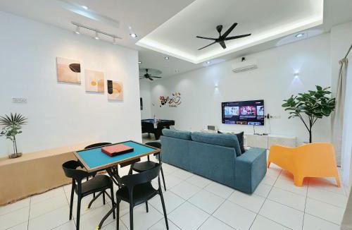 Taman Impian House | Premium doublestorey BM Alma 12pax near Aeon-Lotus's