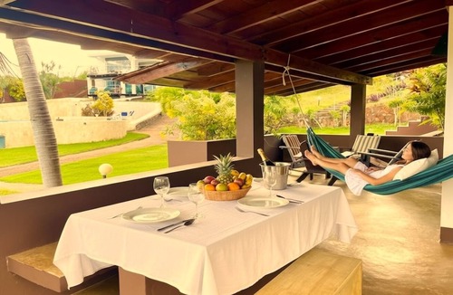 Las Galeras Villa | Prestige Villa Ambra in Tropical Garden with Panoramic Pool