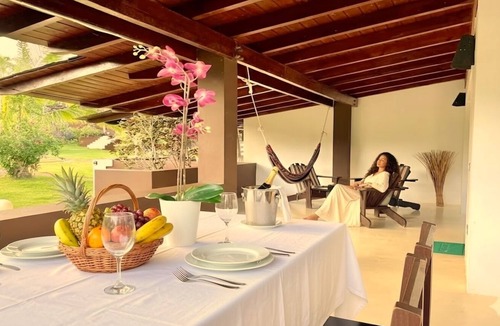 Las Galeras Villa | Prestige Villa Turchesa in Tropical Garden with Pool