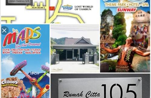 Tersusun Batu 5 House | Rumah Citta Homestay Tambun Ipoh