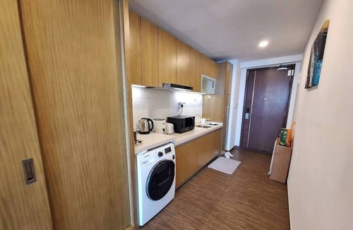 Gelang Patah Condo | Sea view Cozy 1-bedroom condo in enchanting Gelang Ptah with AC 迷人振林山的海景公寓