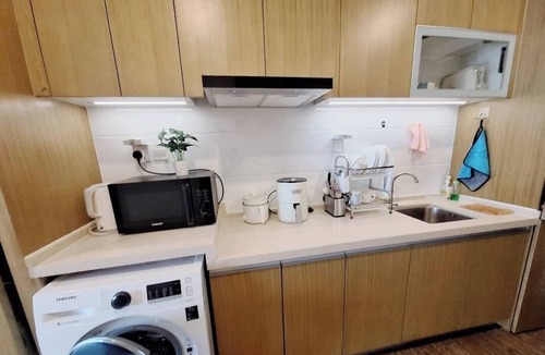 Gelang Patah Condo | Sea view Cozy 1-bedroom condo in enchanting Gelang Ptah with AC 迷人振林山的海景公寓