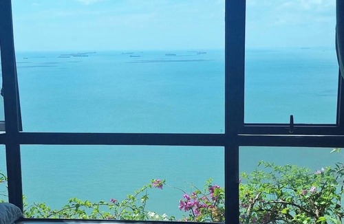 Gelang Patah Condo | Sea view Cozy 1-bedroom condo in enchanting Gelang Ptah with AC 迷人振林山的海景公寓
