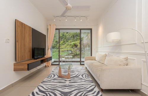 Brinchang Apartment | Serene Minimalist Family Retreat 2-7pax 8 min to BoH