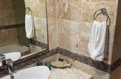 Guayacanes Apartment | Serene Tropical Hideaway: Private Patio & Pools