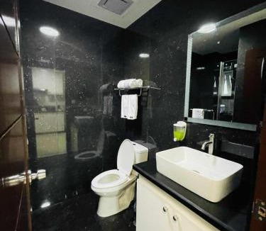 Malabanias Apartment | Sheryll Escapes - La Grande Studio 801 balcony WiFi Netflix