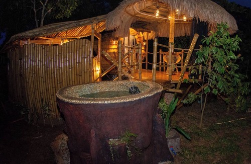 Puerto Princesa City Centre Cabin | Slumber Ball Bamboo Handcrafted Puerto Princesa City with AC