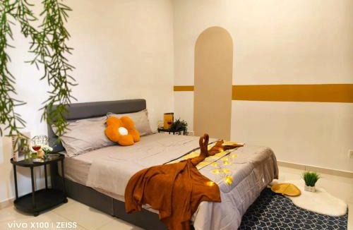 Sungai Buloh Apartment | sp13a 55inch tv Netflix 6pax 2park kelab Rahman putra Sungai buloh