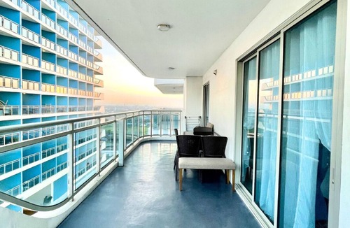 San Fernando Condo | Spacious One-Bedroom for Families with PS4 and Mt. Arayat View