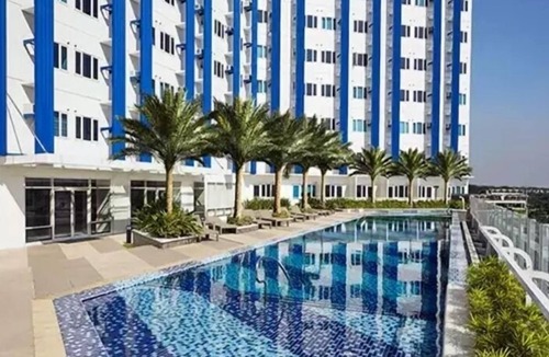 Loyola Heights Apartment | Stay at Amare 1BR Blue Residences Katipunan