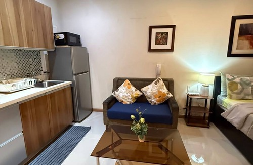 Valenzuela Condo | Stylish Studio with Stunning Makati City Views at Gramercy Residences Makati.
