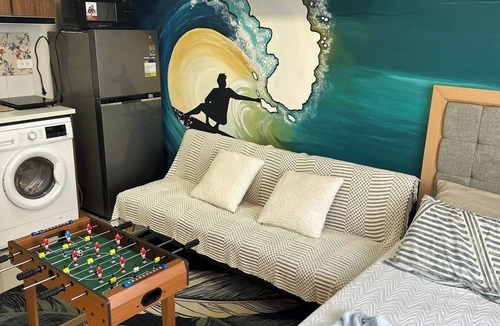 Lapu-Lapu Condo | Sun Drift Island Stay near Airport&Beach, with free Pool and Parking