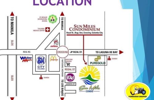 Calamba Apartment | Sunmiles Condominium - 2BR unit M26