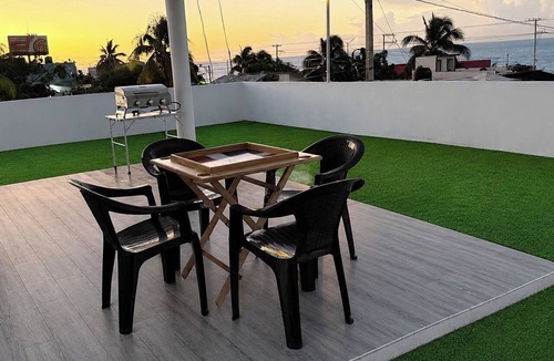 Los Frailes Apartment | Sunrise Ocean Views - Private Rooftop - BBQ - Near SDQ