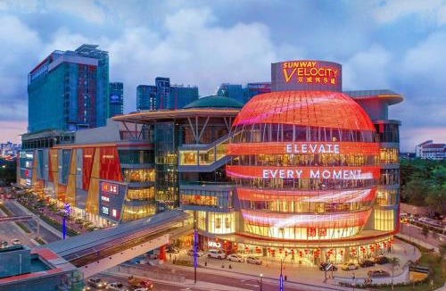 Maluri Apartment | Sunway Velocity Two 公寓连接天桥步行前往 Velocity Mall以及MRT和LRT换乘站