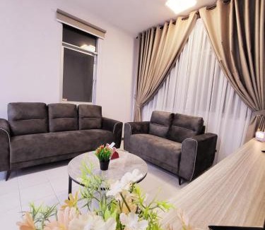 Kuching Apartment | Sweet Serene 3BR Riverfront Kuching I 1 Parking