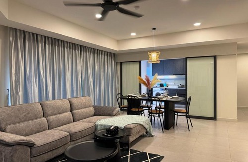 Kuala Lumpur Apartment | The Atrium at Jalan Ampang by OKBnB - Classy 3Bedroom Family Suite nearby KLCC , TRX and Pavilion KL