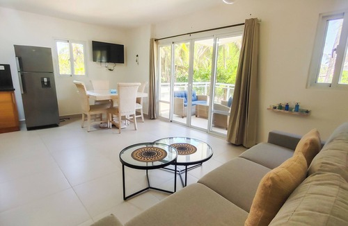 Cabarete Condo | The Beach is my Happy Place - Beachfront Condo with AC and Oceanview
