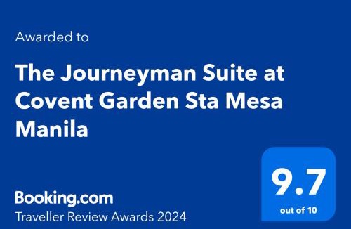 Santa Mesa Apartment | The Journeyman Suite at Covent Garden Sta Mesa Manila