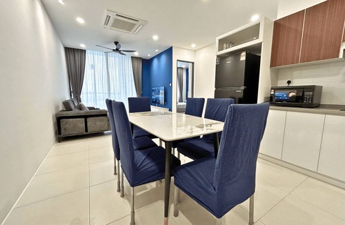 Taman Liong Seng Apartment | The Podium 3bdr 2bth 6-8 Pax Apartment Homestay Near City
