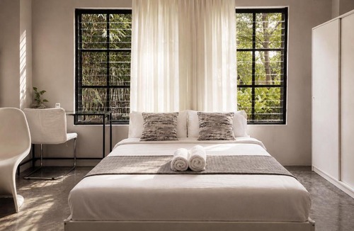 Bacolod Apartment | The Wittgenstein Project - Bauhaus Studio with Private Garden at Helvetia Heights