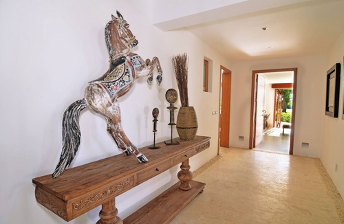 Punta Cana Villa | Tropical Golf View Villa. Steps to the ocean with a Gym and Theater-game room.