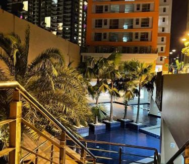 Pasig Apartment | U607 Sunshine100 1bedroom 65InchesTV Wifi Swimming Pool