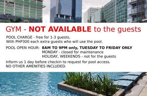 Taguig Apartment | Uptown Parksuites Apartments Tower 1 BGC by PH Staycation