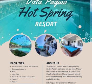 Pansol Villa | villa paguio hot spring resort