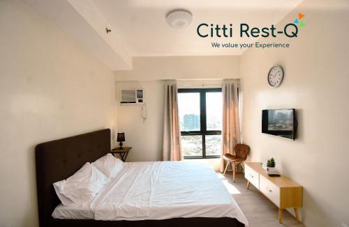 Phil-Am Apartment | Vinia QC Studio Across Trinoma with Free Fast Wi-Fi