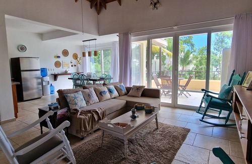 El Batey Apartment | Walk to the Beach from a Secluded Oasis Free Weekly Maid Service. New listing!