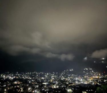 Baguio Apartment | Walk up to Top floor view Baguio