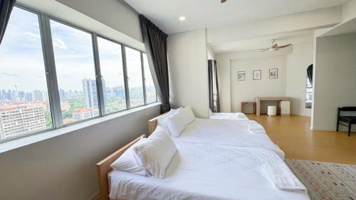Taman Sri Rampai Apartment | Wangsamas KL Family Penthouse Up to13 PAX