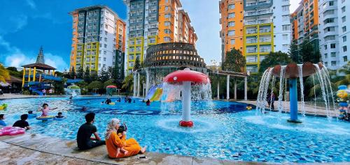 Malacca City Apartment | Wet Amusement Water Themepark Melaka Family Suite By YGM