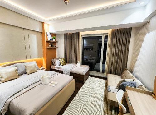 1 Bedroom Apartment in Aeon Towers I City Views I Free Wi-fi, Gym and Pool