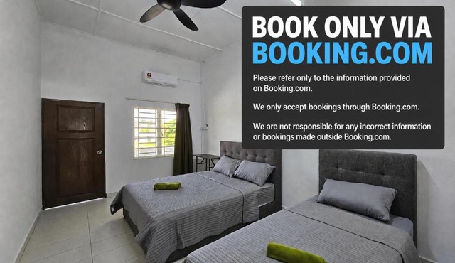 1786 Guesthouse Sikamat Homestay Shared Bathroom