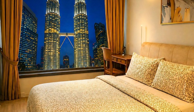 1Min to Pavilion Bukit Bintang KLCC Connected By Sky Bridge Large CozyApartment