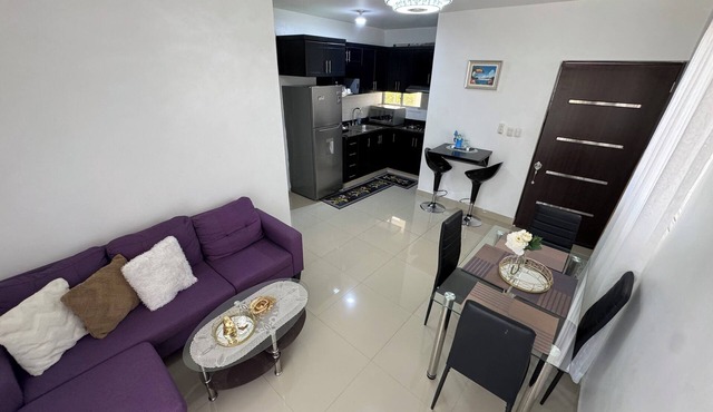 2-bedroom apartment in lovely Bonao with AC, WiFi in Bonao