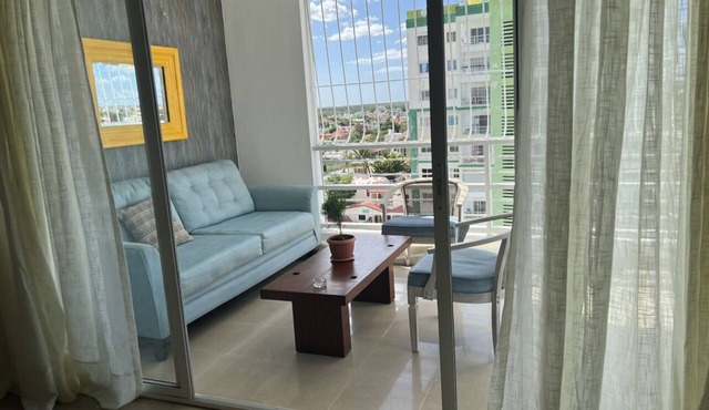 5 minutes away driving distance from the beach in La Romana