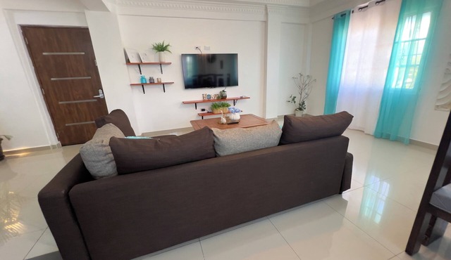 7 minutes from the beautiful beach of saladillas! ideal apartment for families. in Barahona