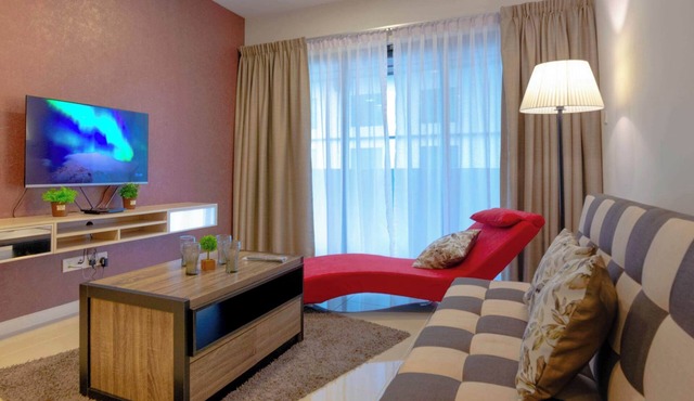 A Comfy & Homely Suasana Suites in JB, High Floor in Johor Bahru