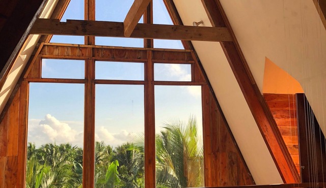 A-Frame Volcano House