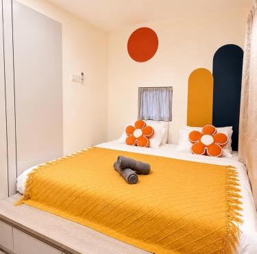Aesthetic Cozy 1BR near UTM for 3-4 Pax