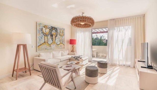 Apartment with pool and beach access in Portillo in Las Terrenas