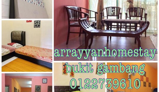 ar rayyan homestay bukit gambang