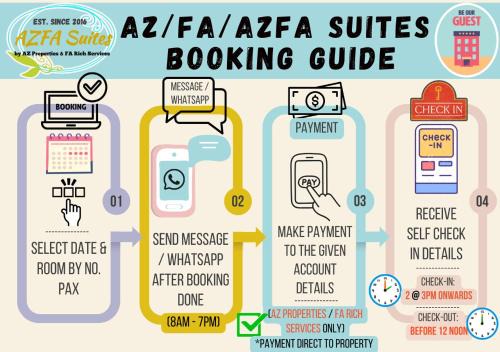 AZFA Suites at De Centrum Putrajaya Bangi FREE wifi in Kajang