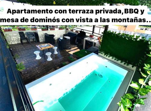 BD Luxury Apt full with JACUZZI,TERRAZA AND BBQ PRIVATE in Concepción de La Vega