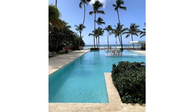 Beach Front Lovely 1-Bedroom Condo in Juan Dolio